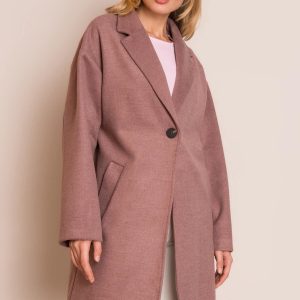 Women's Dirty Pink Coat BSL