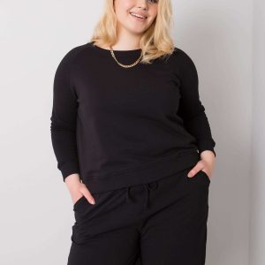 Winnie Plus Size Black Shorts