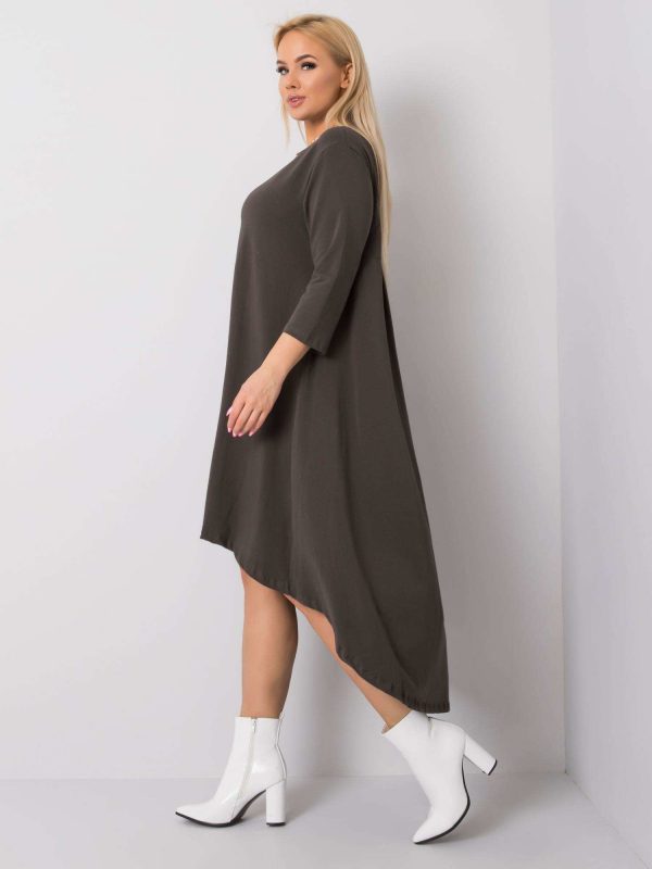 Dark khaki dress Dulce