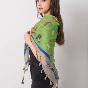 Green Women's Sling with Print