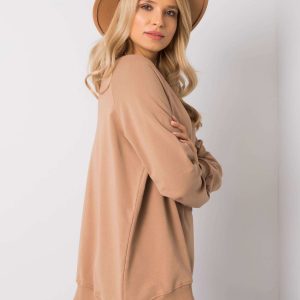 Camel sweatshirt Leila RUE PARIS