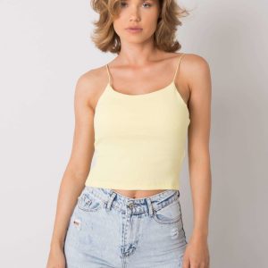 Yellow Skye strappy top