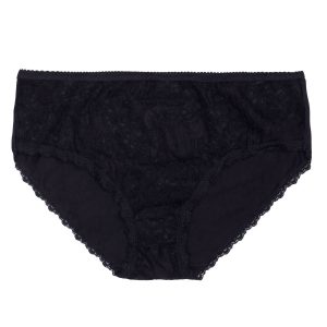 Black High Waist Women's Panties