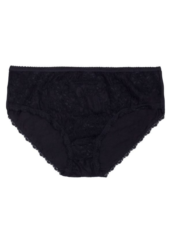 Black High Waist Women's Panties