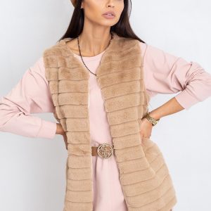 Beige Softy Vest OCH BELLA