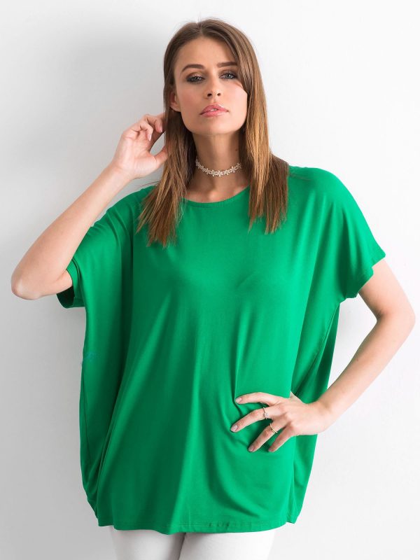 Green Oversize Blouse