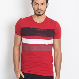 Red T-shirt for men TOMMY LIFE