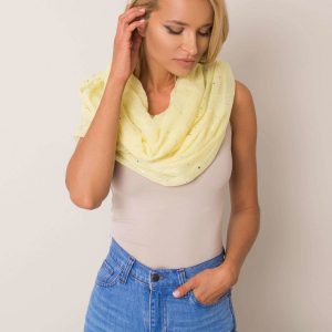 Yellow women's sling with appliqué