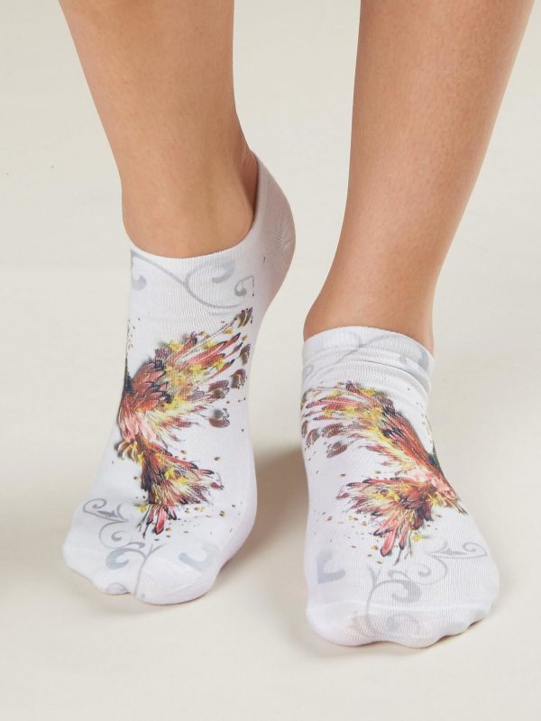 Women's Short Socks with Print