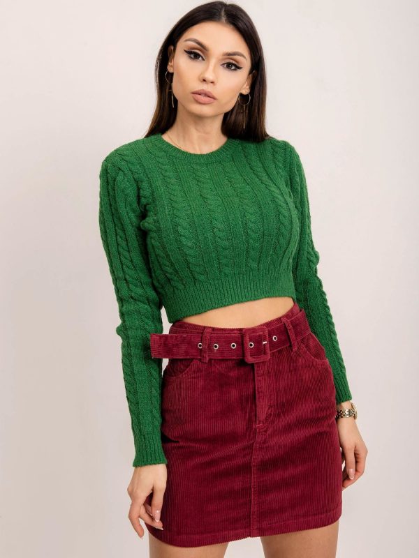 BSL Burgundy corduroy skirt