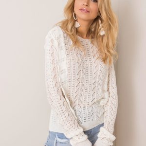 Ecru sweater Donna RUE PARIS