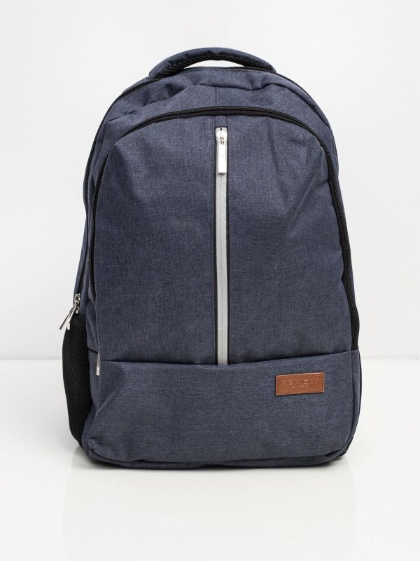 Laptop backpack navy blue