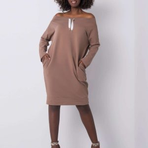 Brown Raphaelle dress