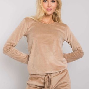 Beige velour set Clarisa RUE PARIS