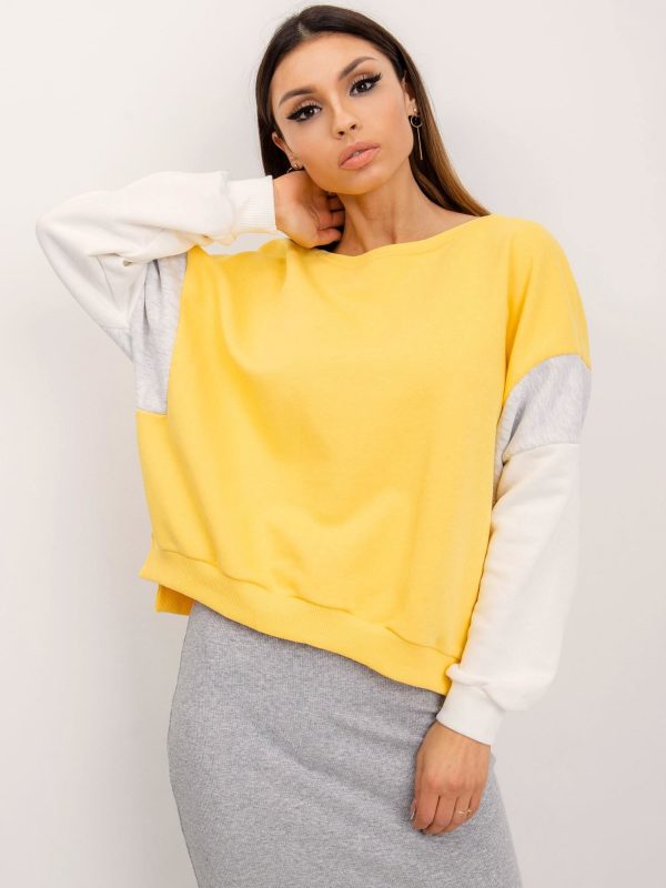 RUE PARIS Yellow Mona Sweatshirt