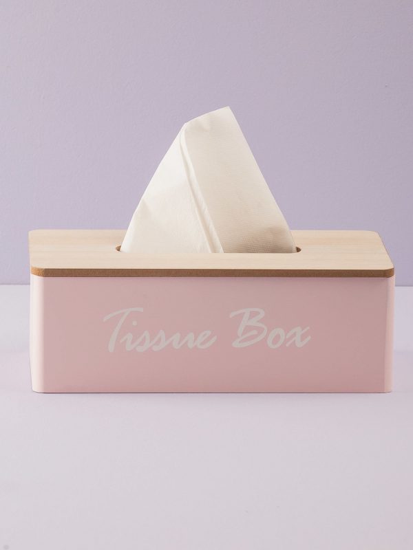 Pink Tissue Container