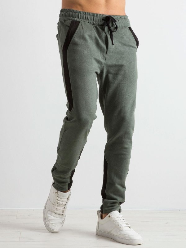 Khaki Men's Sweatpants Durable