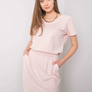 Pale pink casual dress Aimee RUE PARIS