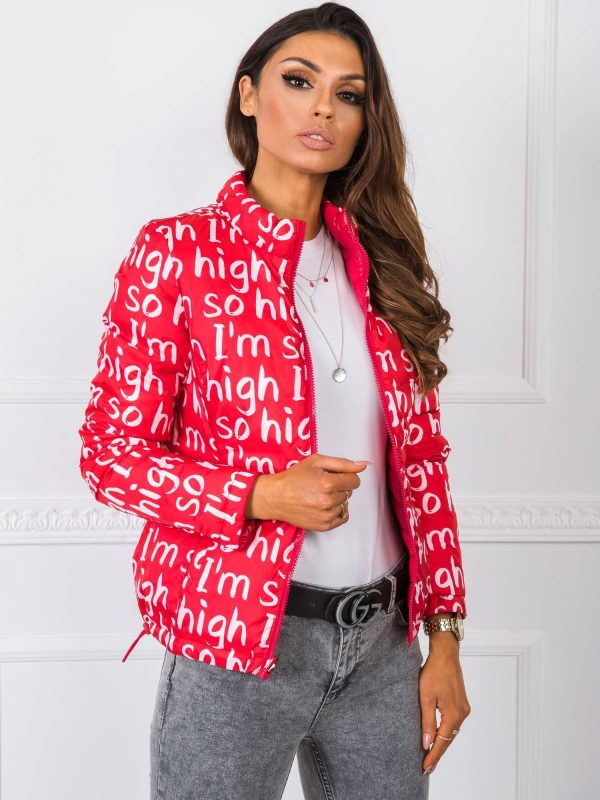 Red double-sided jacket by Margot