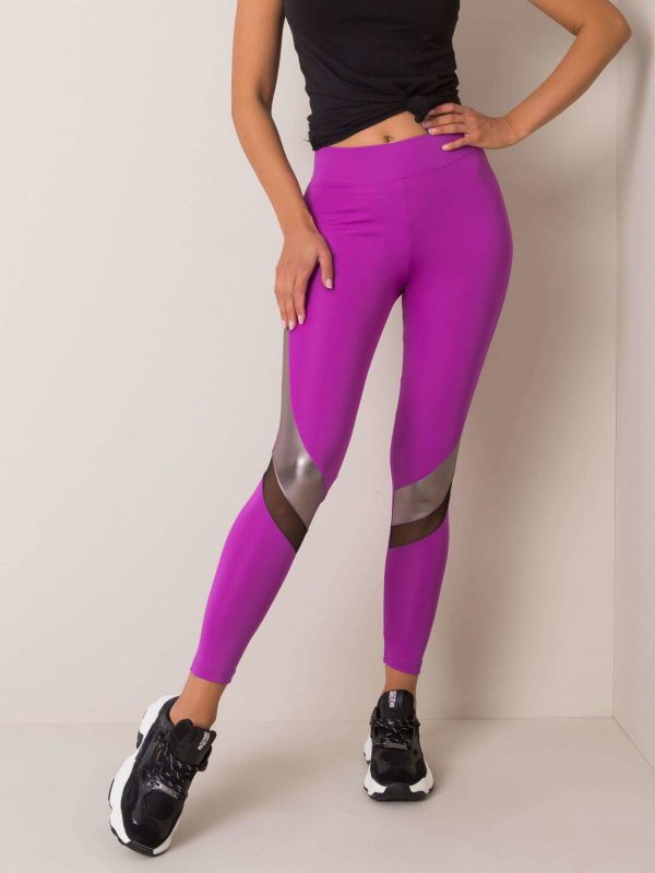 Purple Leggings Ellen FOR FITNESS