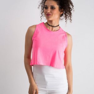 Pink and white Southern top