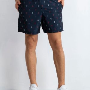 Navy Blue Marine Men's Shorts