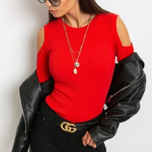 Red blouse Athena