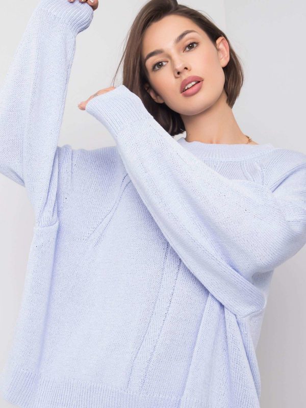 Light blue sweater Misty RUE PARIS