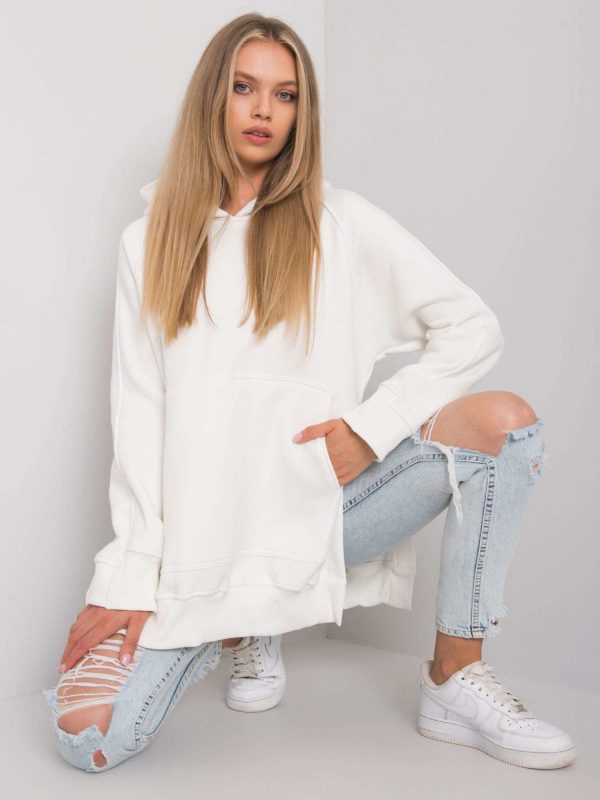 White Kangaroo Hoodie Blandine