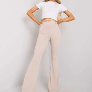 Beige bells pants Estrella