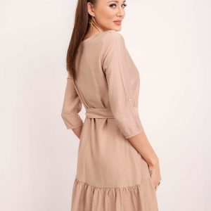 RUE PARIS Beige dress Ellaine