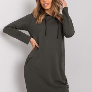 Khaki Hooded Dress Aldila