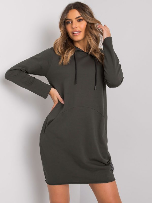 Khaki Hooded Dress Aldila