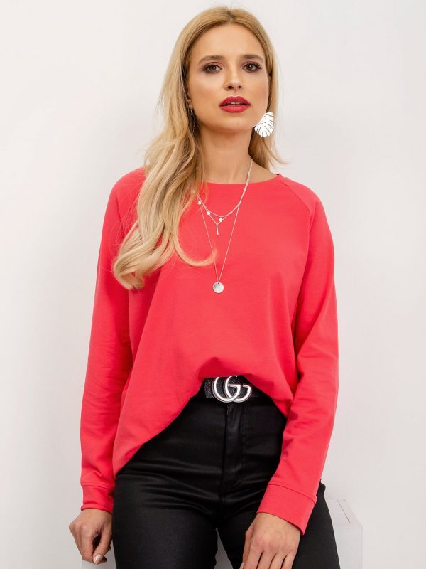 Coral sweatshirt Nadia