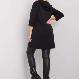 Victoria black plus size sweatshirt