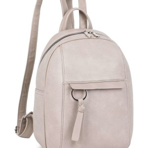 Grey women's backpack LUIGISANTO