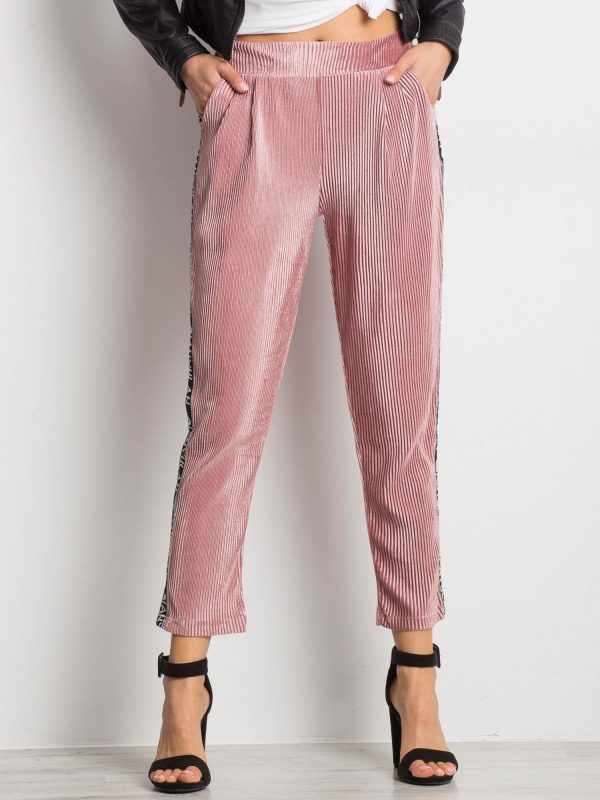 Light pink Tension pants