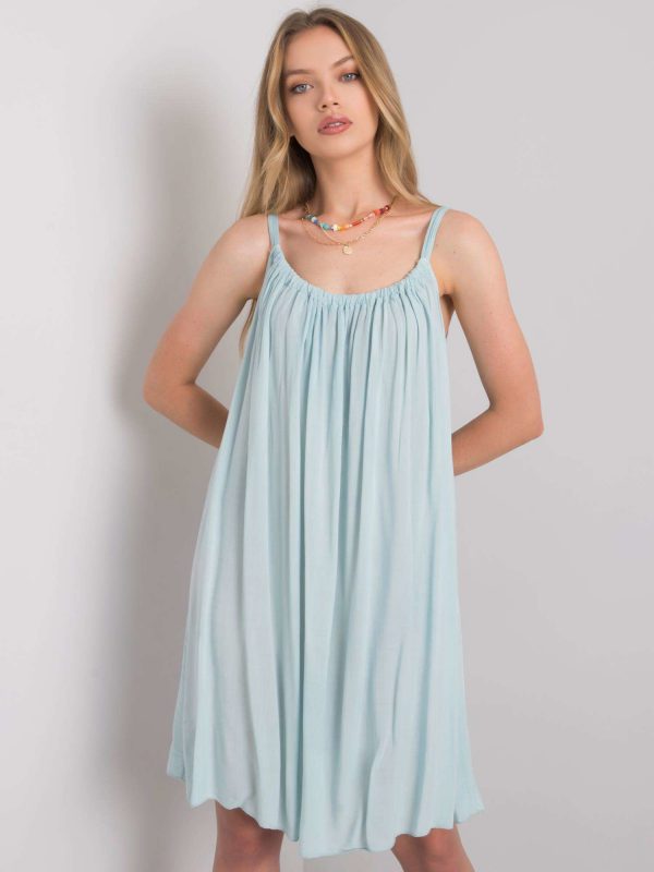 Mint dress with straps Polinne OCH BELLA