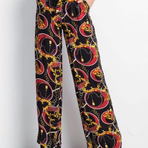 Black and red Fairytail pants