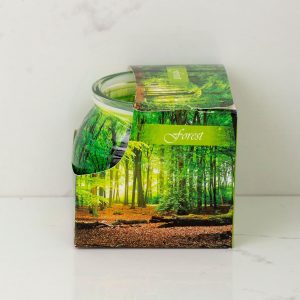 Forest scented candle