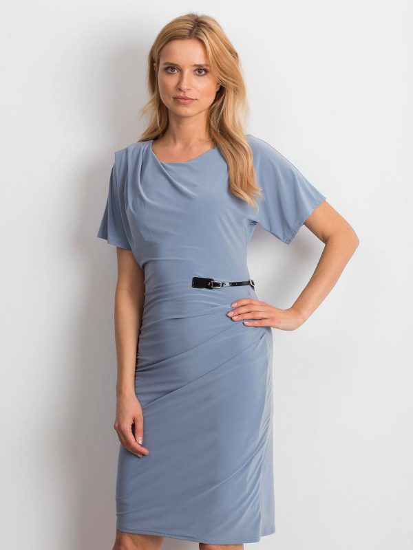 Grey-blue dress Freedom