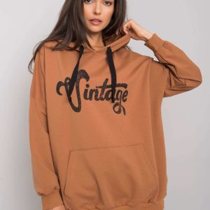 Anahita light brown kangaroo sweatshirt