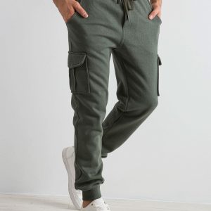 Khaki sweatpants for men Enduring