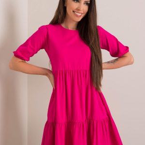 Fuchsia dress Perla RUE PARIS