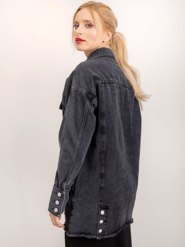 BSL Black Denim Jacket