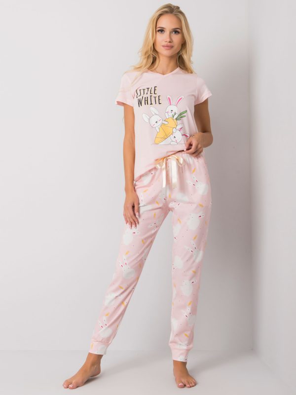 Salmon Pyjamas with Pants