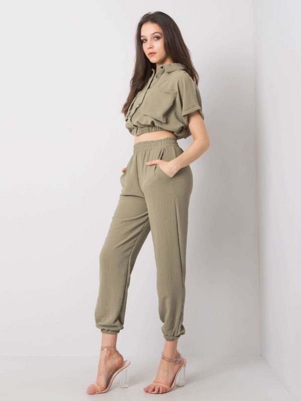 Khaki set Janis RUE PARIS