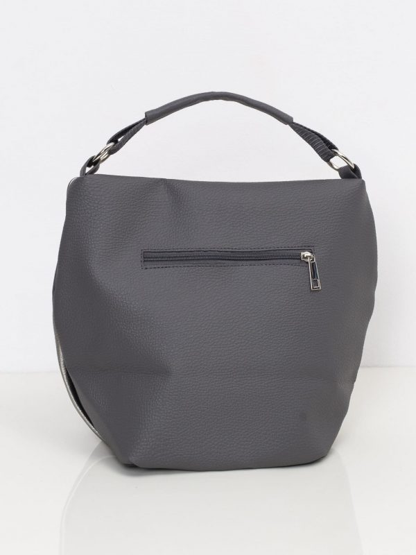 Silver-grey handbag