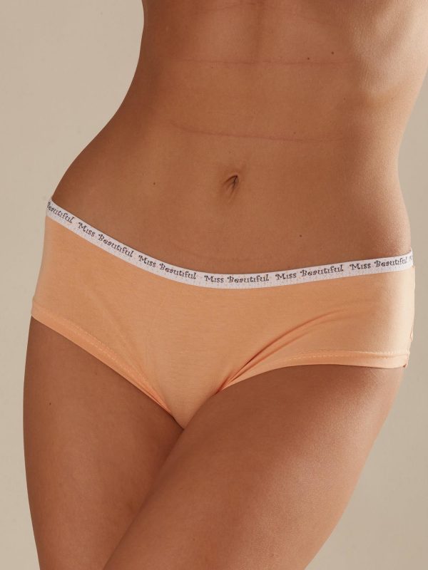 Apricot Cotton Panties