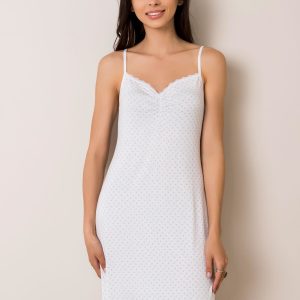 White and blue nightdress Tina